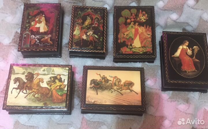 Шкатулки подарочные