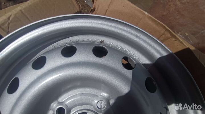 Диски r 14 gm на opel (2 диска)