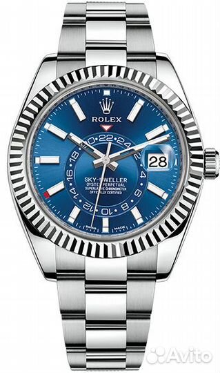 Часы Rolex Sky-Dweller Steel Blue 326934