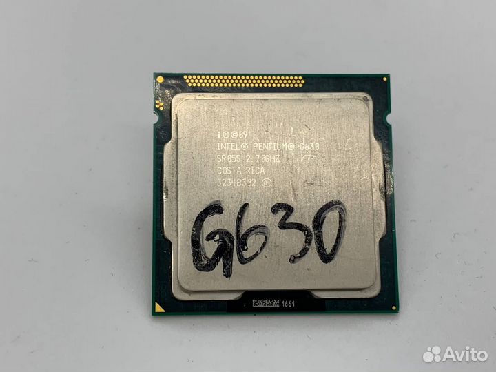 Процессор socket 1155 Intel Pentium G630, гарантия