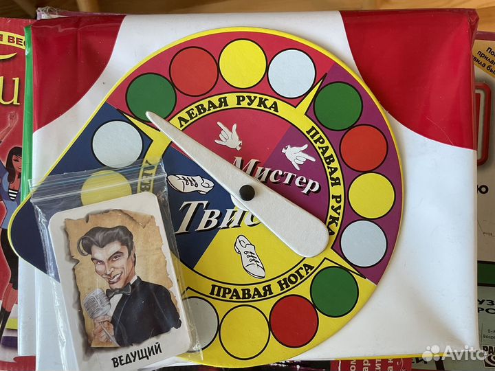 Настольная игра Твистер Мафия 2 в 1