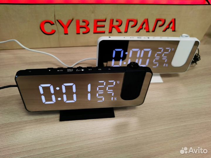 FM-радио + цифровой смарт-будильник / часы