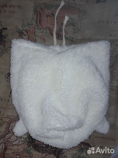 Зимняя плюшевая балаклава