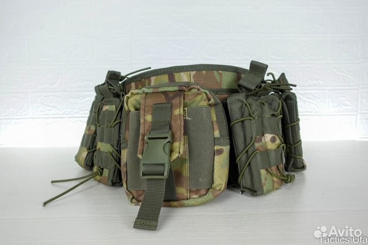 Разгрузка тактическая поясная с молле мох и олива