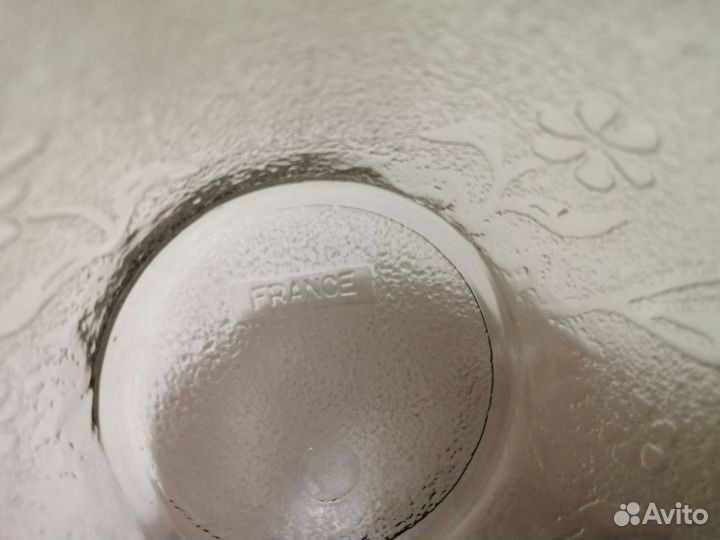 Две чашки с блюдцами стекло новые