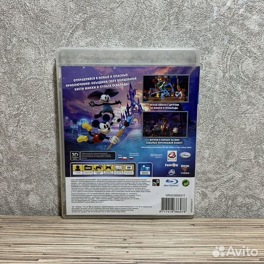 Epic Mickey Две Легенды (1-2Игрока) на PS3