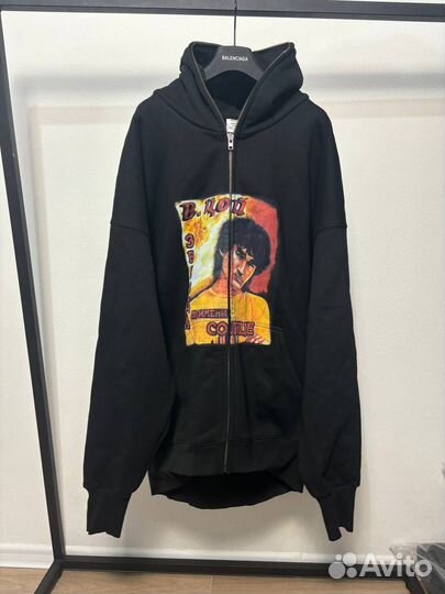 В Наличии Vetements Tsoi Цой zip hoodie
