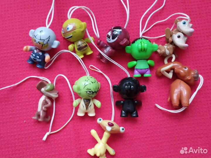 Набор брелков. Можно по отдельности