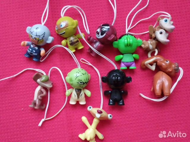 Набор брелков. Можно по отдельности