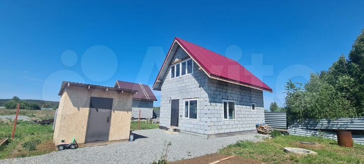 Коттедж 80 м² на участке 8 сот.