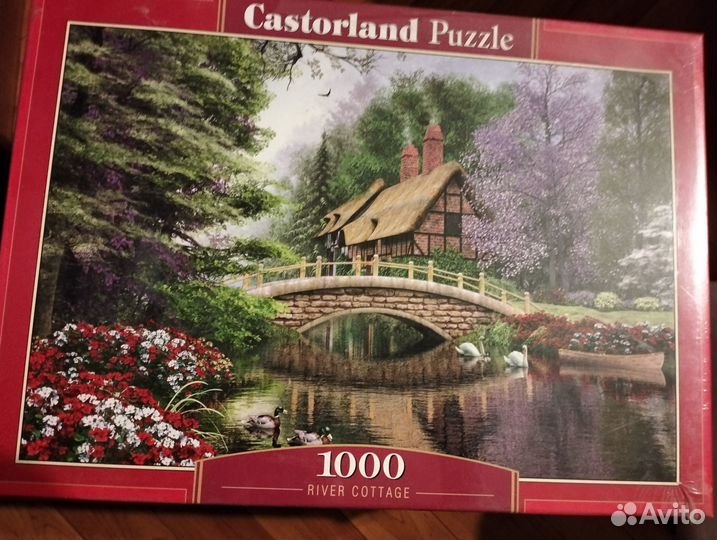 Нераспечатанные пазлы 1000 деталей