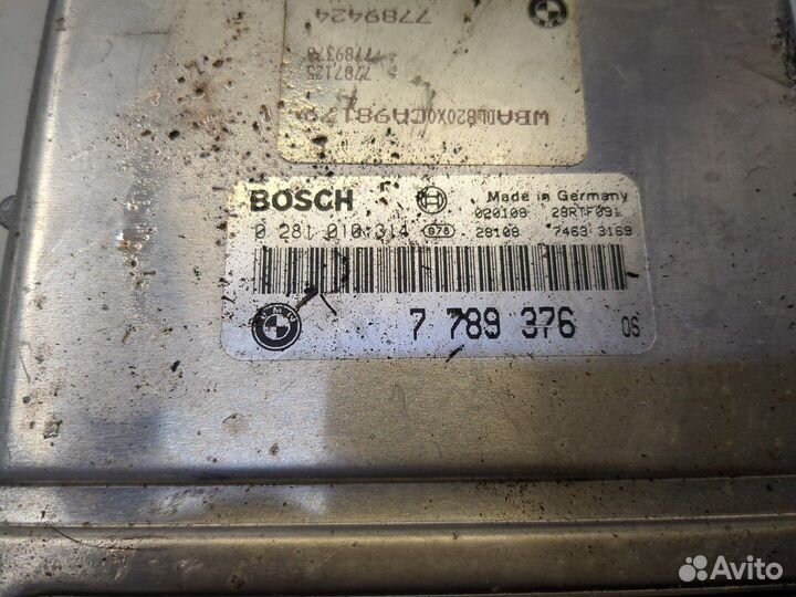 Блок управления двигателем BMW 5 E39, 2002