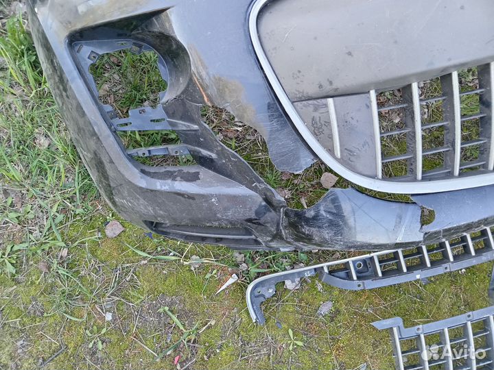 Бампер передний peugeot 4007