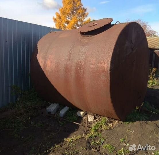 Железные емкости под шамбо, дод погреб, под воду