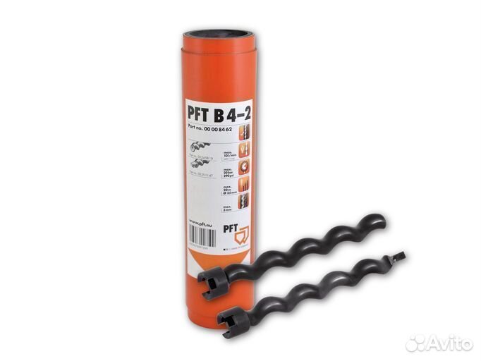 Шнековая пара PFT B 4 - 2 L, статор - ротор