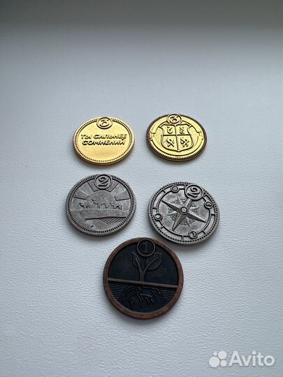 Монеты Жетон Магазин Сокровищ Пятерочка