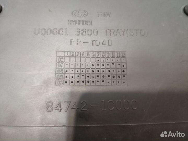 Ящик Передней Консоли Hyundai Getz 847421C000