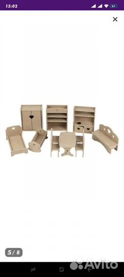 Мебель для кукол