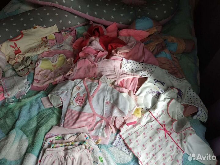 Детские вещи пакетом от 0 до года
