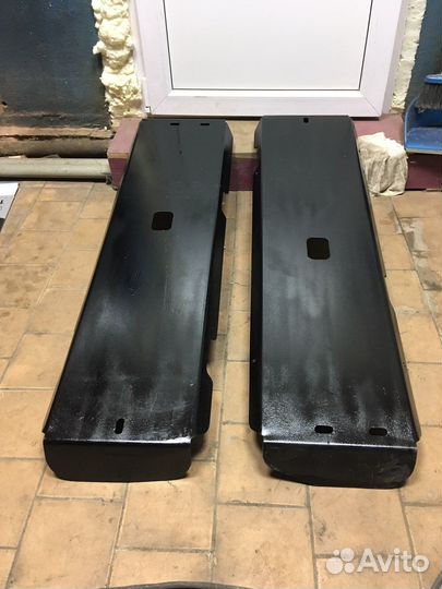 Защита бензобаков и рулевых тяг УАЗ Patriot