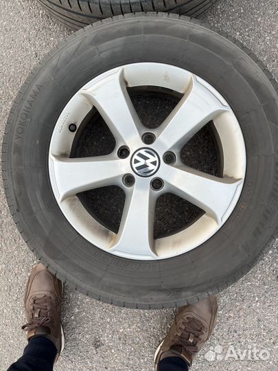 Оригинальный комплект колёс VW r16
