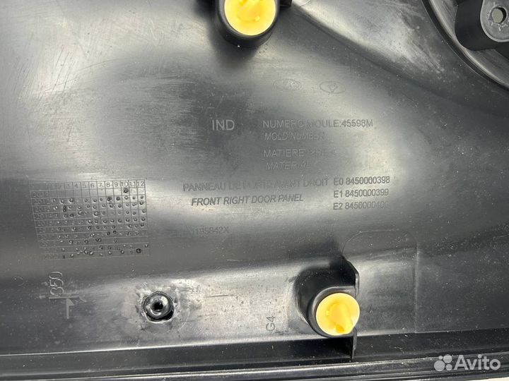 Комплект передних дверных карт LADA Largus Cross