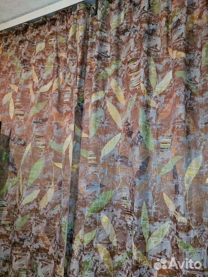 Плотные шторы 3 штуки