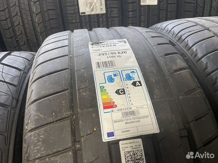 Bridgestone Potenza Sport 265/45 R20 и 295/40 R20