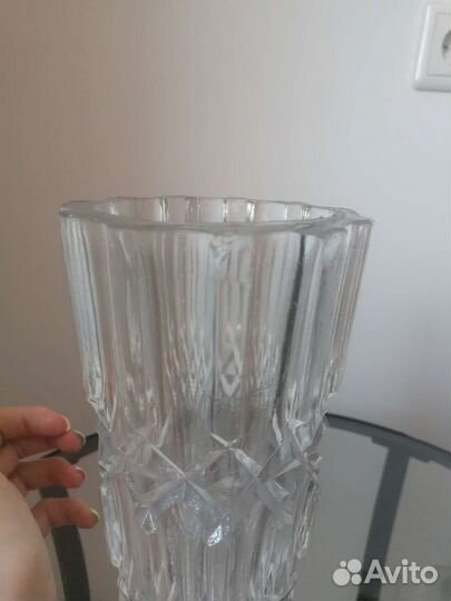 Хрустальная ваза