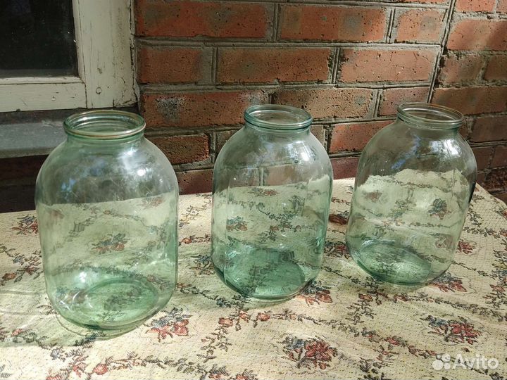 Банки стеклянные 3 литра