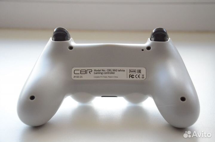 Геймпад CBR CBG 960 White PS4/PC BT/microusb