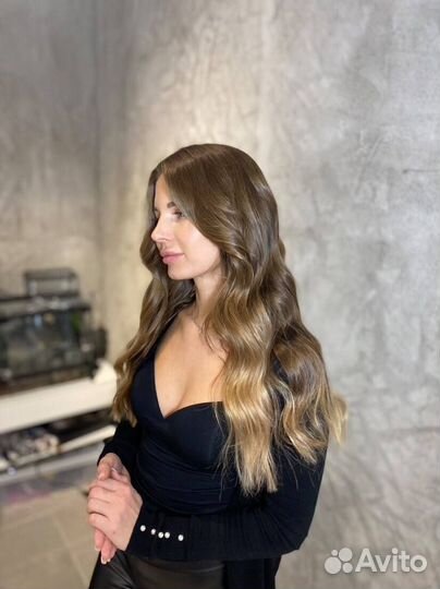 Окрашивание AirTouch / колорист блонд / парикмахер