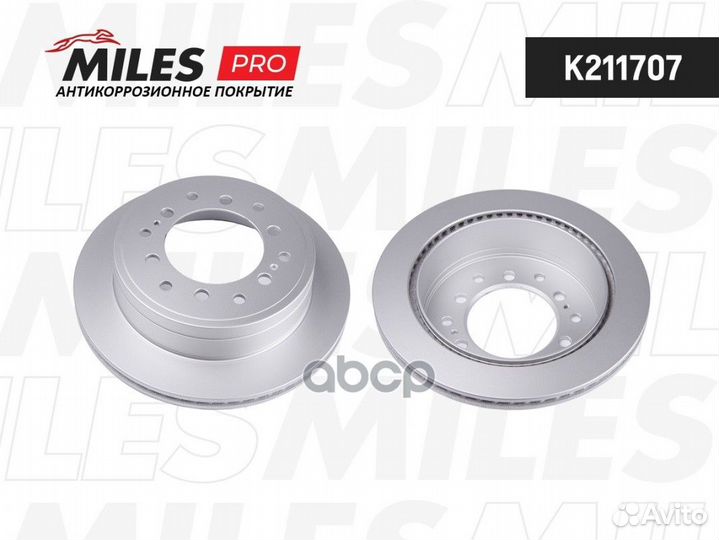 Диск тормозной (серия PRO с антикоррозионным