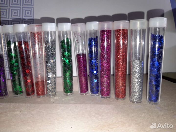 Блестки глиттеры для рукоделия