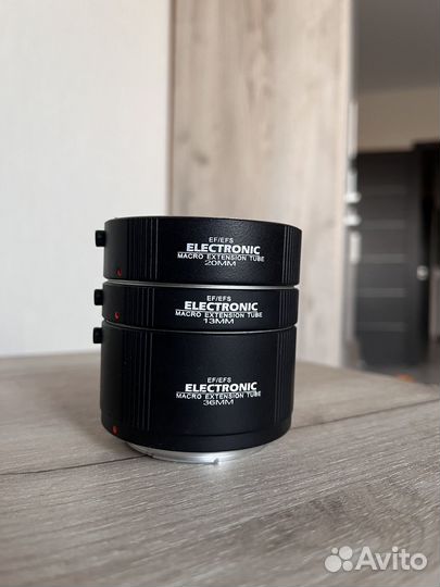 Макрокольца на canon