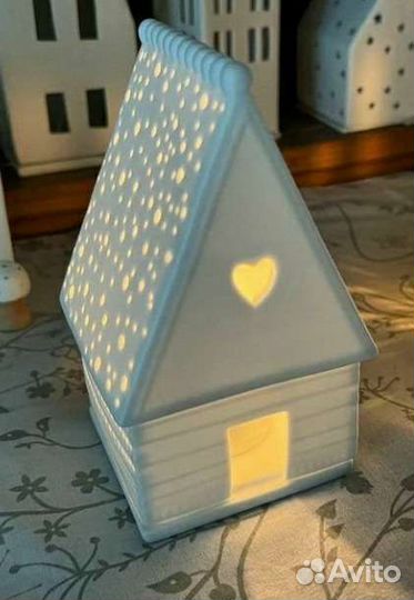 Домик подсвечник немецкий фарфор Räder Rader