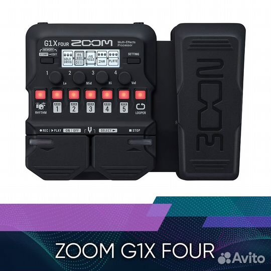 Гитарный процессор Zoom G1X four