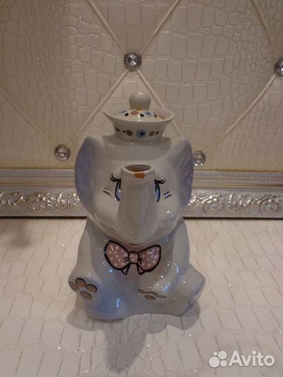 Чайник С Новым годом,Слонёнок,мини-чайник