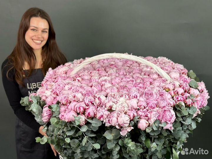 21 / 51 / 101 Пион Цветы Пионы Сара Бернар