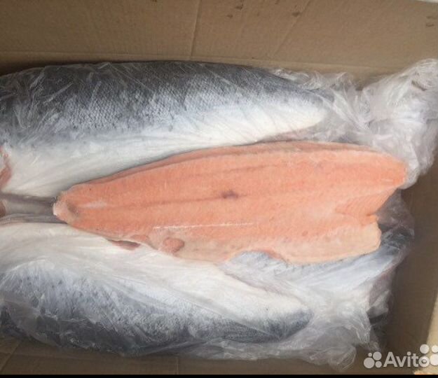 Сёмга филе (лосось) свежемороженая Чили