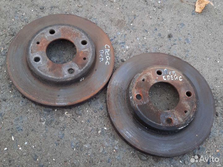 Передний тормозной диск Mitsubishi space star