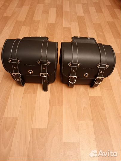 Кожаные кофры для мотоцикла