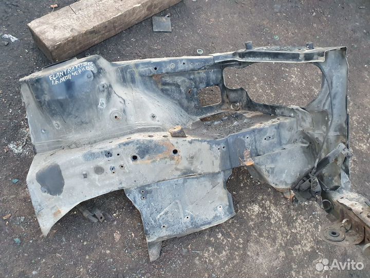 Лонжерон передний левый Hyundai Elantra XD элантра