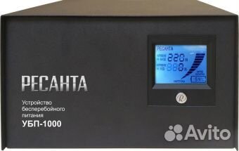 Стабилизатор напряжения Ресанта убп-1000 однофазн