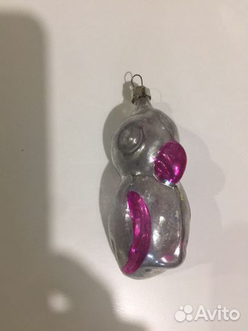 Елочная игрушка попугай
