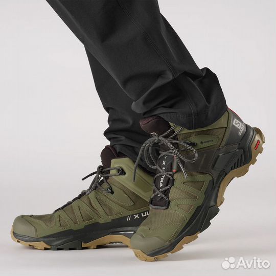 Ботинки Salomon X ultra 4 MID GTX Deep Lichen Gree