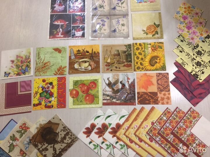 Салфетки Декупажные карты Новые