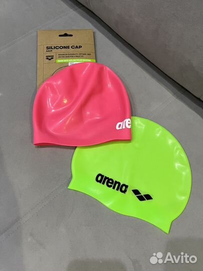 Шапочки для плавания arena
