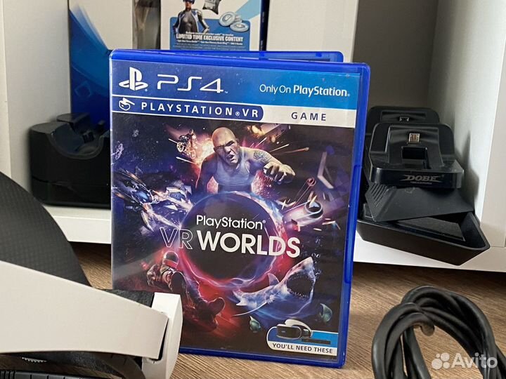 Шлем VR Sony PS4