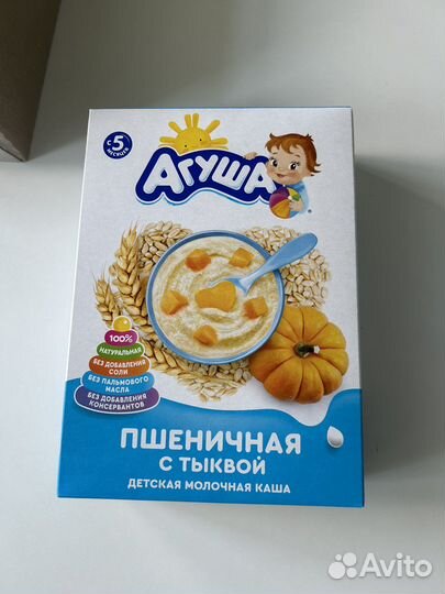 Смесь Lacto Baby и каша Агуша